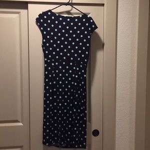polka dot dress.